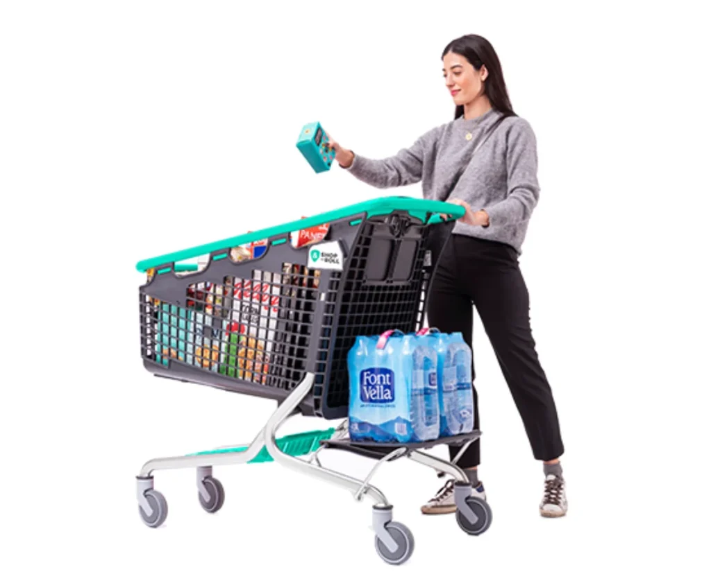 Carro de supermercado Loop 200 litros PB