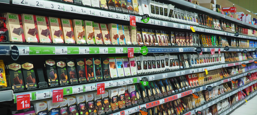 Carrefour dynamise l'image de son rayon chocolat avec Shop&Roll