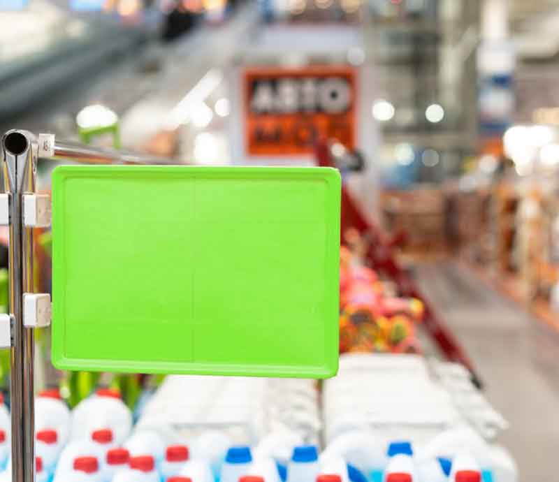 Carteles portaprecios. Cómo destacar tus productos para aumentarlas ventas en tu supermercado