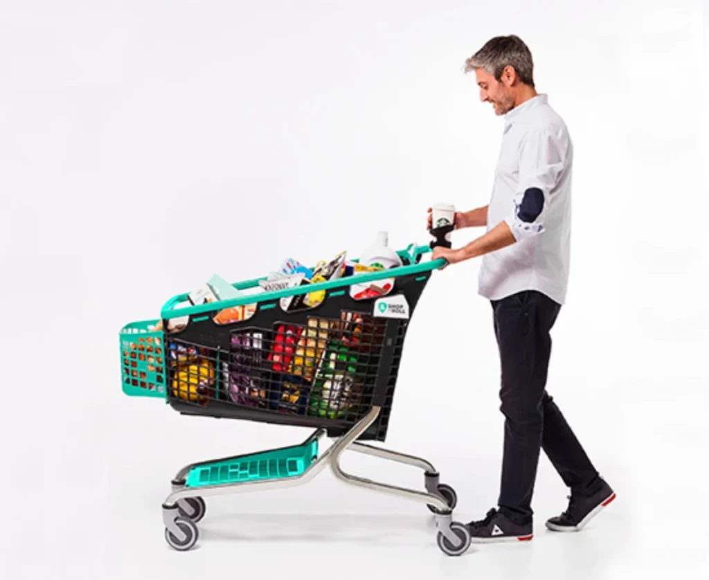 Carro de supermercado Loop 210 litros
