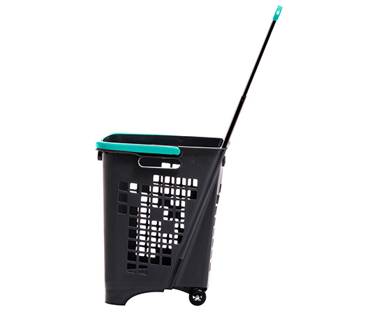 Cesta de la compra con ruedas 45 litros