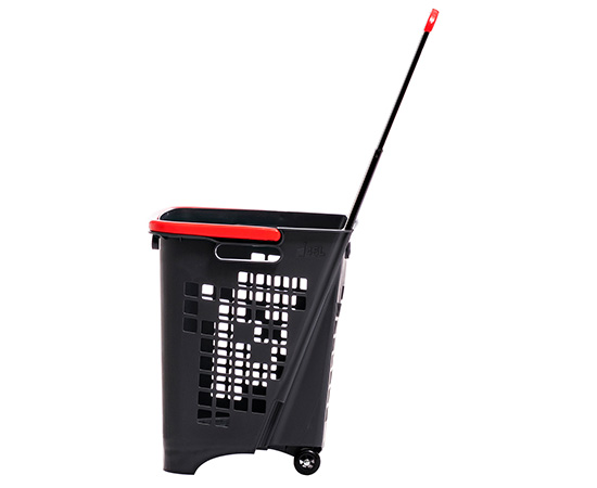 Cesta de la compra con ruedas 45 litros