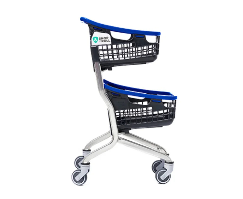 Carro de supermercado Compact Loop DOUBLE