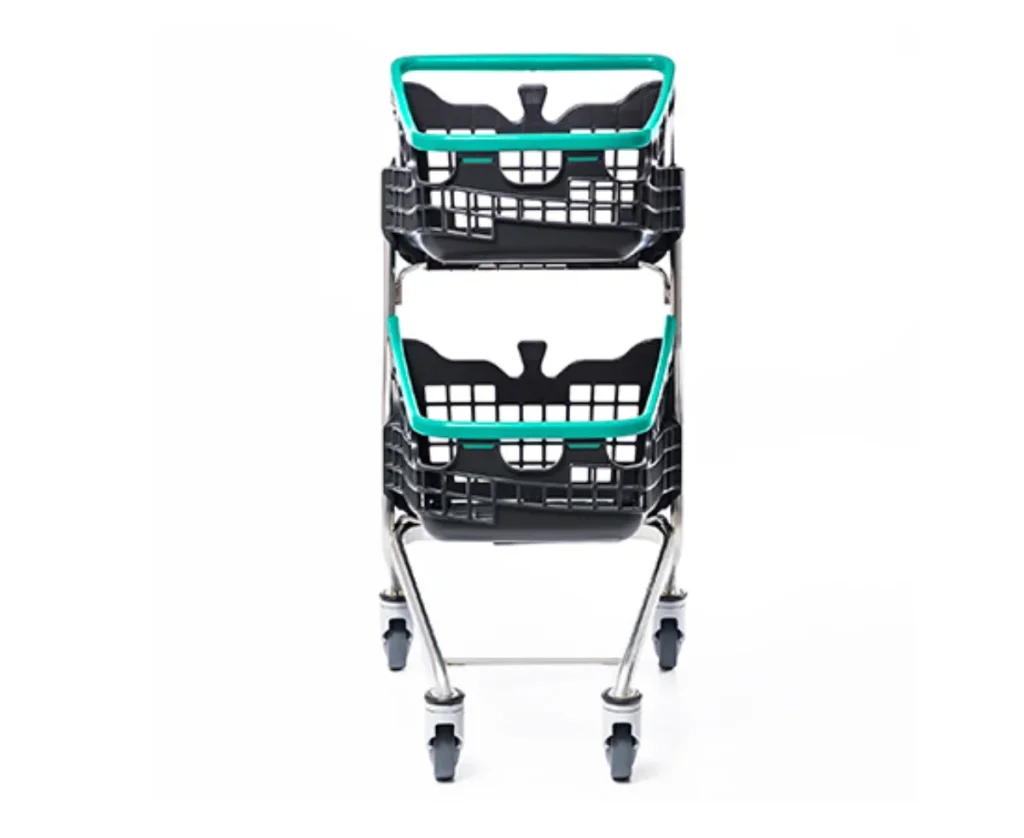 Carro de supermercado Compact Loop DOUBLE